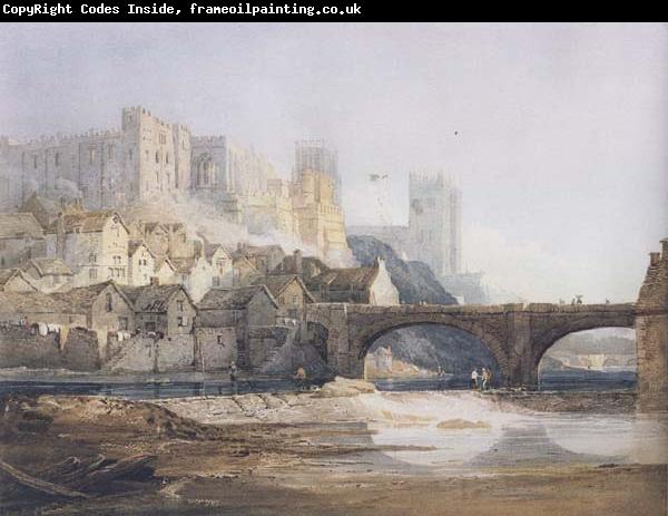 Samuel Prout Part of Durham Bridge (mk47)
